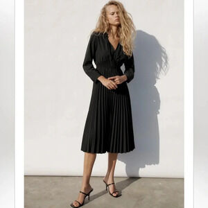 NWOT Pleated Poplin Dress size XL